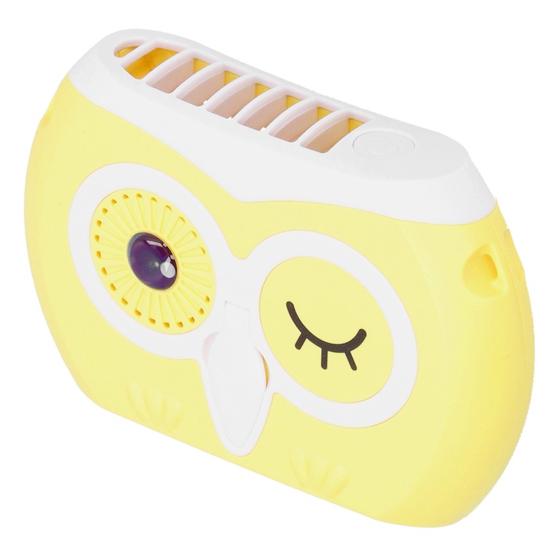Aromatherapy Small Fan Originality Owl Cartoon Pattern Desktop Fan for
