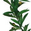 73'' Artificial Olive Leaf Vines Rattan Ivy Vines Leaf Greenery