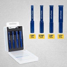 QEP Xtreme Wax/Dry Diamond Hole Saw Kit