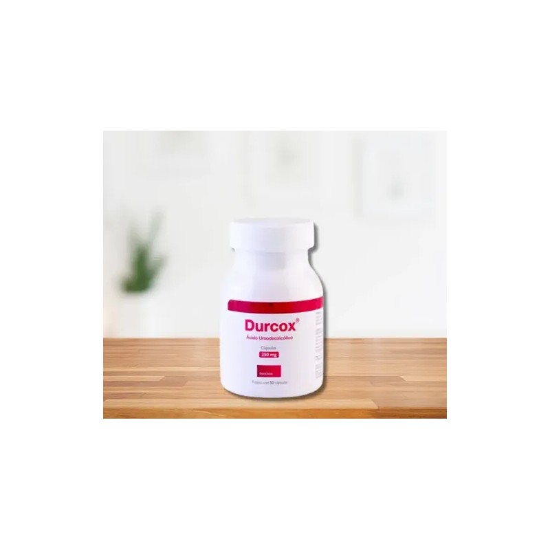 Durcox Acido Ursodeoxicolico 250 Mg Frasco Con 50 Capsulas
