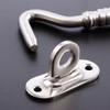 byou Storm Hook, Gate Hook, Stainless Steel, Multi-Purpose Hook Eyelet