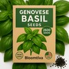 2600 Genovese Basil Seeds for Planting – Heirloom Non-GMO Herb