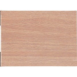 Symbi LS13ABW Menu Book Vinyl Paper for Japanese and Western Use, Natural Menu Clip, Wood Grain B5 Compatible, 4 Pages, Width 10.9 x H8.1 x D0.6 inches (278 x 205 x 15 mm)