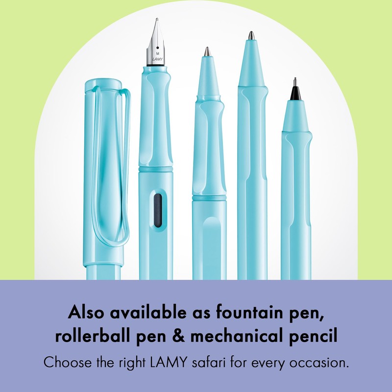 Lamy Safari Aquasky Ballpoint Pen - Timeless Classic Ballpoint Pen