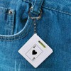 &#39;Ace of Hearts&#39; Keyring Tape Measure/Spirit Level Tool (KM00043177)