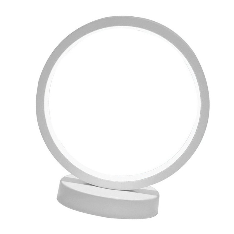 Circle Table Lamp Bedside Decorative Lamp Innovative LED Night Light