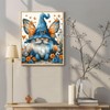 Butterfly gnome Paint by Number DIY Flowers Painting on Canvas