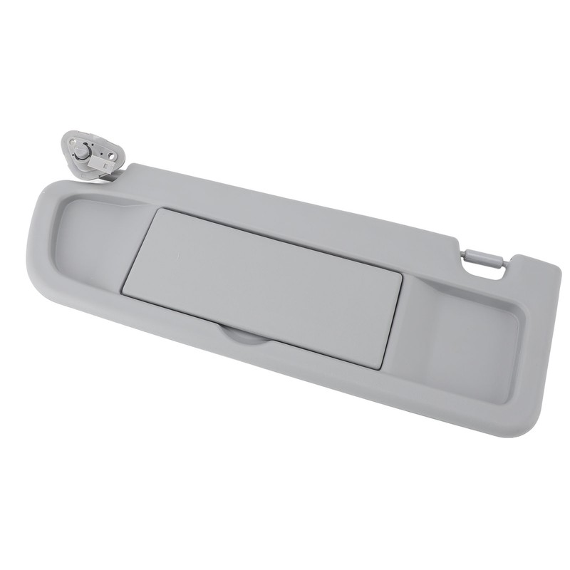 Sun Visor Grey Stylish Look Sun Shielding Visor Mirror with