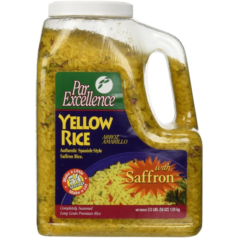 Par Excellence Producers Yellow Rice, 3.5 lb.