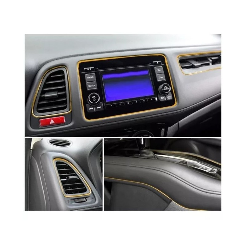 Compraymas Moldura Interior Decorativa Vista Automotriz Tablero Auto 5m