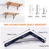 Shelf Brackets, Wall Angle Heavy Duty Support 90 Degree Angle