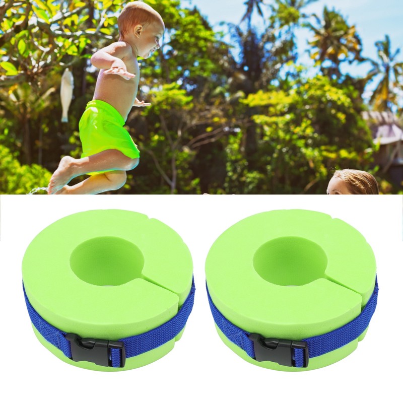 2 Pcs Thicken Baby Swim Cuffs EVA Children's Swimming Buoyancy