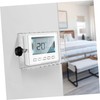 KONTONTY Lockable Thermostat Clear Acrylic Wall Mounted Thermostat Guard with
