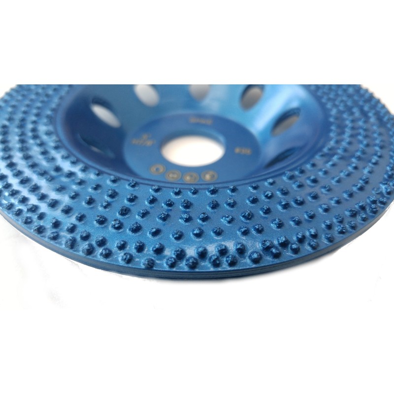 Spike 5" Diamond Cup Removing Disc Wheel for Paint, Epoxy,