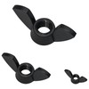 30 PCS M4 M6 M8 Nylon Wing Nuts,Hand Twist Tighten