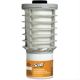 Kimberly-Clark Scott 91067 Continuous Air Freshener Refill with Citrus Fragrance, 2-19/64" Width x 4-25/64" Height x 2-19/64" Depth Multicolor