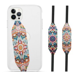 SwitchBands Reversible Phone Grip Strap | Comfortable Cell Phone Finger Holder & Phone Loop for Secure Handling | Phone Hand Straps for Phone Cases | Wireless Charging Compatible - Serene Orb