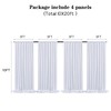 20 ft x 10 ft Thick White Backdrop Curtain for
