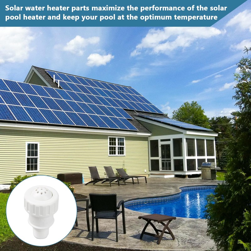 3/4" Vacuum Relief Valve Fixes Pool Solar System Pool Heating