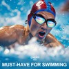 XFSRG 2 Stück Schwimmbrille Antibeschlag UV Schutz Freiem Sichtfeld mit