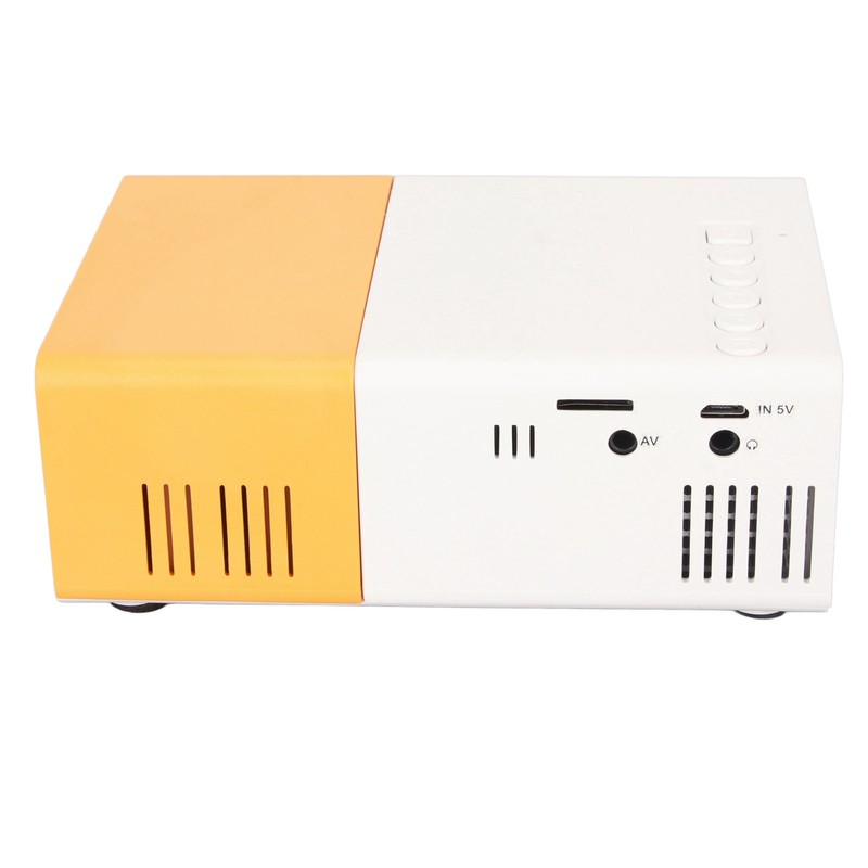 Mini Projector TFT LCD 1080P Support AV VGA HD USB