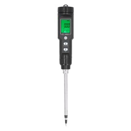 Hilitand Digital Soil Thermometer Soil EC Meter Ground Temperature EC Electrical Conductivity Measurement EC-8801A