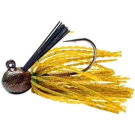 Nishine Lure Works Nishine Finesse Cover Jig 9.3g #4Pumokin Pepper & Green Flakes