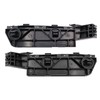 Pair Left Right Front Bumper Bracket Beam Mount Support Grille