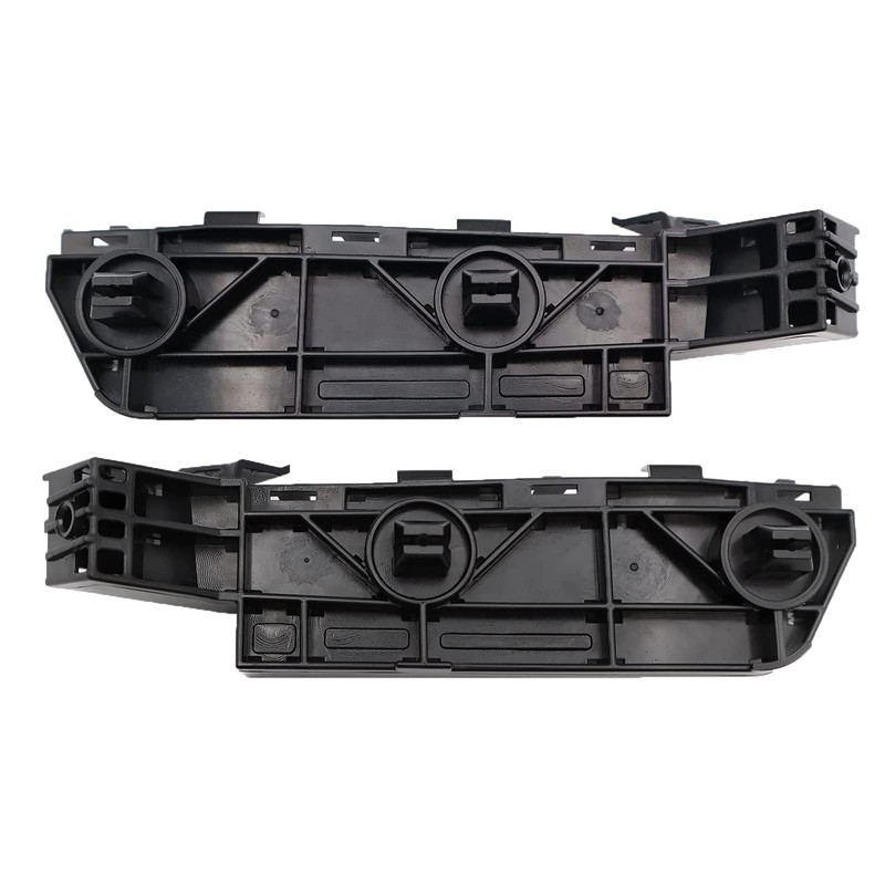 Pair Left Right Front Bumper Bracket Beam Mount Support Grille
