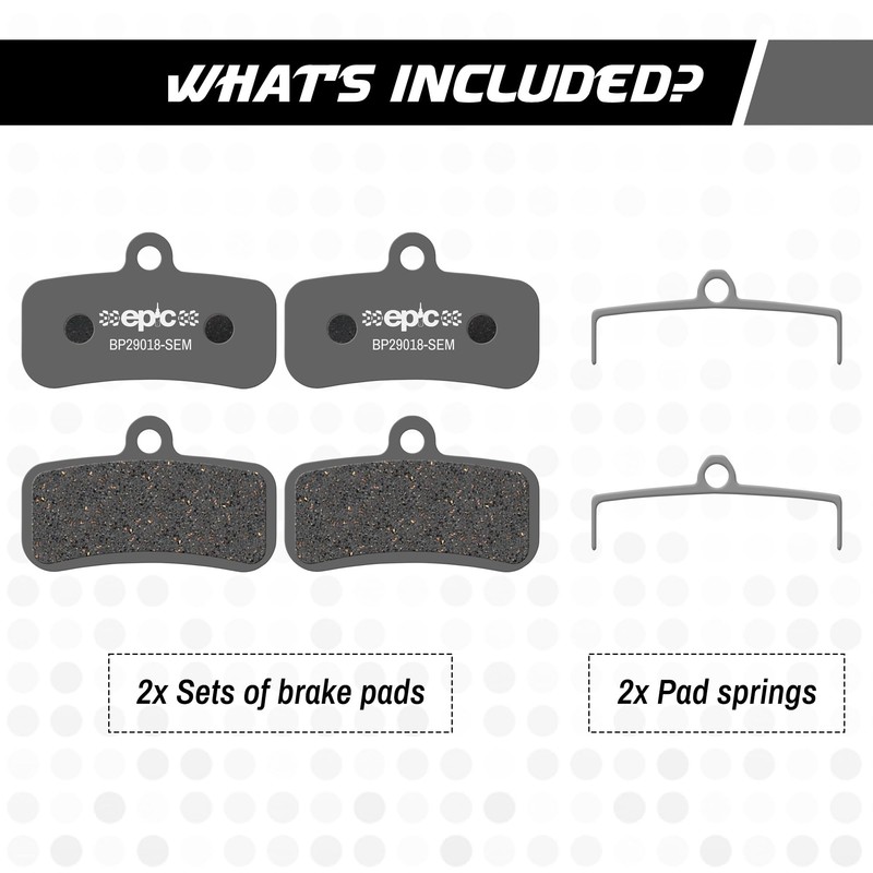 epic Disc Brake Pads for Shimano Brakes | D01S, D02S,