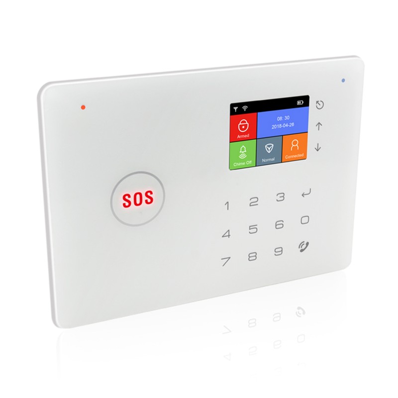 Security Alarm System Kit Auto Dial GSM+WiFi Home Security Wireless