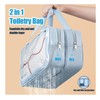 Travel Toiletry Bag, Thickened Portable Waterproof Drainage, PVC Toiletry and