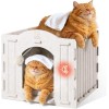 Apasiri Indoor Cat House Scratch-Resist