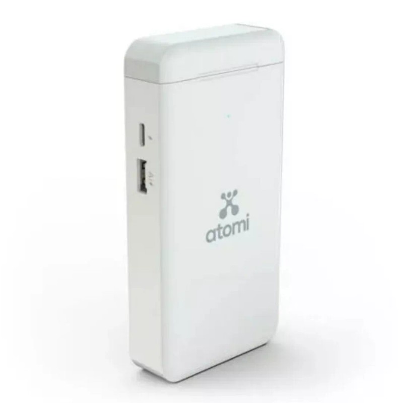 Atomi 10000mAh Battery Bank Built-in AirPods Charge Case & Smart