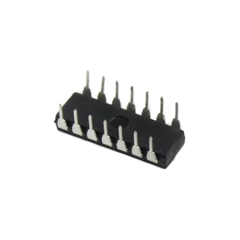 Circuito Integrado Chip IC 74LS74 Flip Flop Tipo D TTL