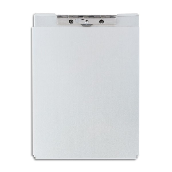 Staples Aluminum Storage Clipboard, Letter Size, Silver, 2/Pack (ST44401-CCVS)