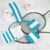ONUPGO 5 Pieces Sweatbands Socks Set Striped Sports Headband Wrist