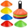 ATHLEJOY 25 x Coloured Marker Cones, Accessories for Football &