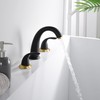 SUMERAIN 2 Handle Widespread Roman Bathtub Faucet Tub Filler with