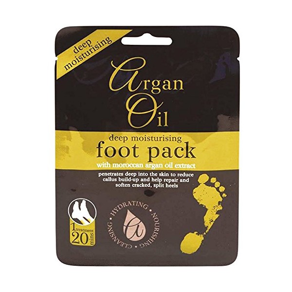 Multi Pack Deep Moisturising Foot Pack with Morrocan Argan Oil Extract - 6 Packs