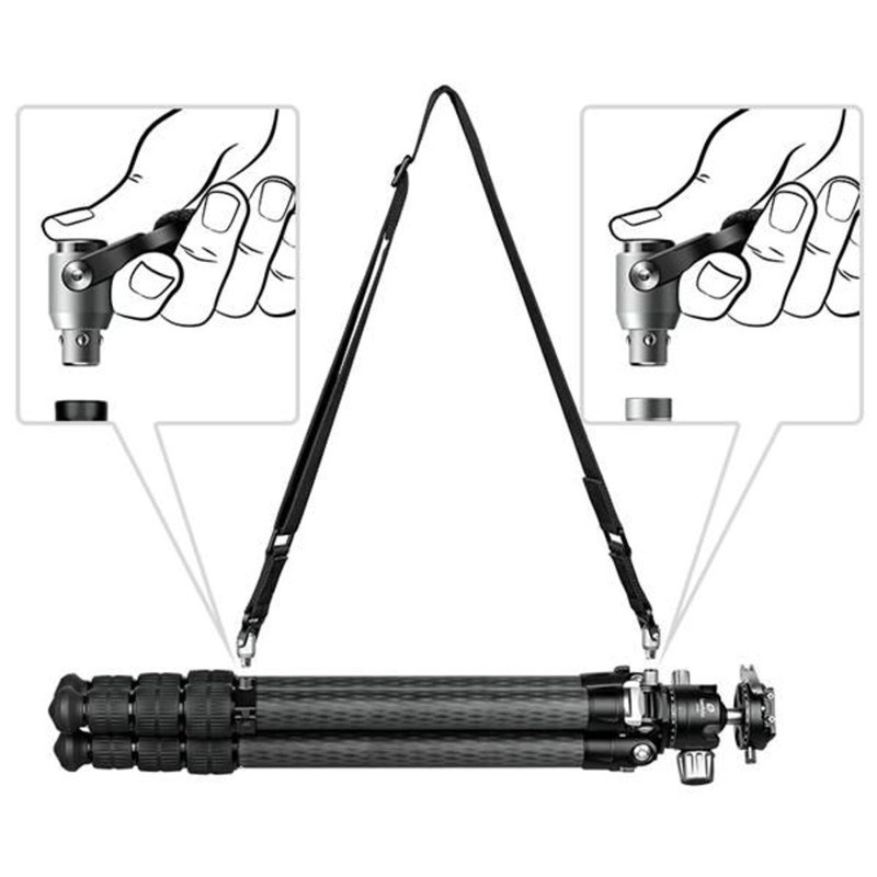 LEOFOTO Strap 25LS with QD Tripod Leg Clamp 25 mm