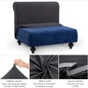 TIANSHU Sofa Cover Without Armrests, 2 Seater, Spandex Couch Cover
