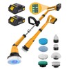 Qimedo 1500 RPM Electric Spin Scrubber with Two Batteries Q2