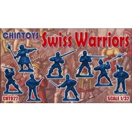 CHINTOYS CHT022 MEDIEVAL SWISS MERCENARY WARRIORS (COLORS VARY)