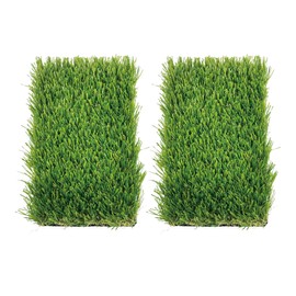 KuGuo Artificial Grass Mini Mat Indoor Outdoor DenseTurf Multi-Purpose Home Decor DIY Fake Grass Mats 6x9.5 Inches (15cm x 24cm) (2, Buffalo Grass)