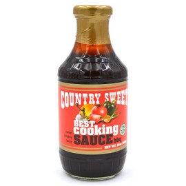 Country Sweet Sauce - Premium Cooking and Finishing Sauce (BBQ, 21 ounces)