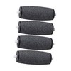 FOMIYES 4pcs Electronic Foot File Replacement Roller Heads Extra Coarse