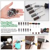 Keadic 18Pcs 180 to 2000 Grits Aluminum Oxide Abrasive Sanding