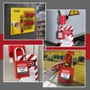 HiLKCO Lockout Tagout Station,Lock Out Tag Out Kits Electrical Industrial