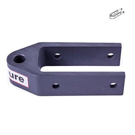 Sea Sure Sailing - Dinghy Boat and Yachting 8mm Top Rudder Gudgeon 2-Hole Mounting - Width - 25mm